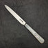 1915 British Antique Fruit Cutlery Set Sterling Silver Blade White Pearl Shell Handle BOX②